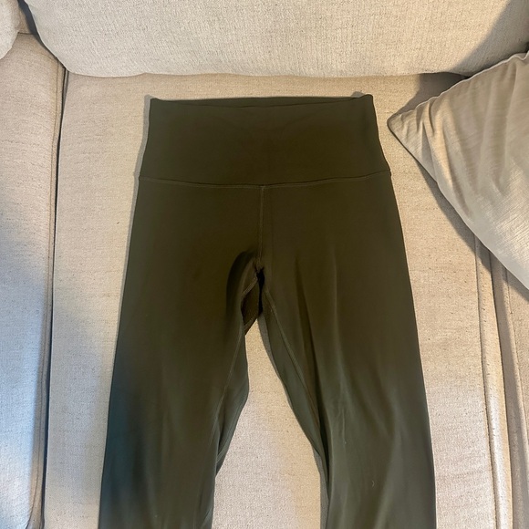 Align Lululemons for sale! Olive green - Picture 4 of 5
